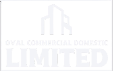 Oval Commercial Domestic Limited Logo